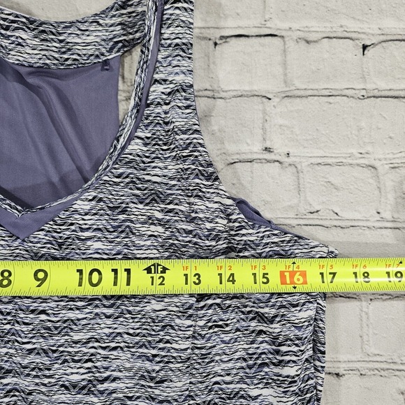 MPG Mondetta Dress Active Sporty Golf Tennis Purple Gray Shelf Bra WOMENS XL - Picture 11 of 11